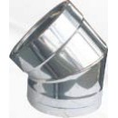 ΗΜΙΓΩΝΙΑ 45°  INOX  ΜΟΝΩΜΕΝΗ 0,4mm